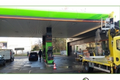 Tankstellendachreinigung